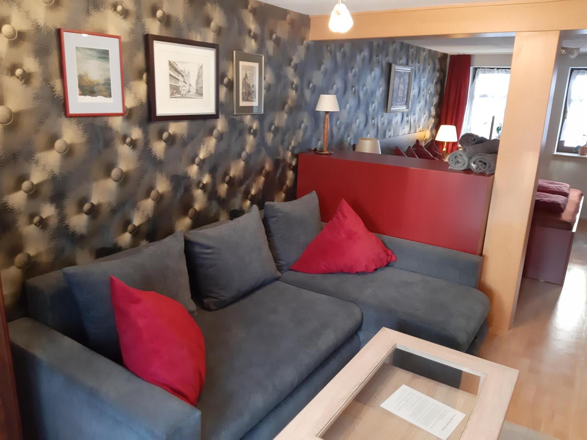Apartamento Zum Kleinen Riesen Érfurt Habitación foto