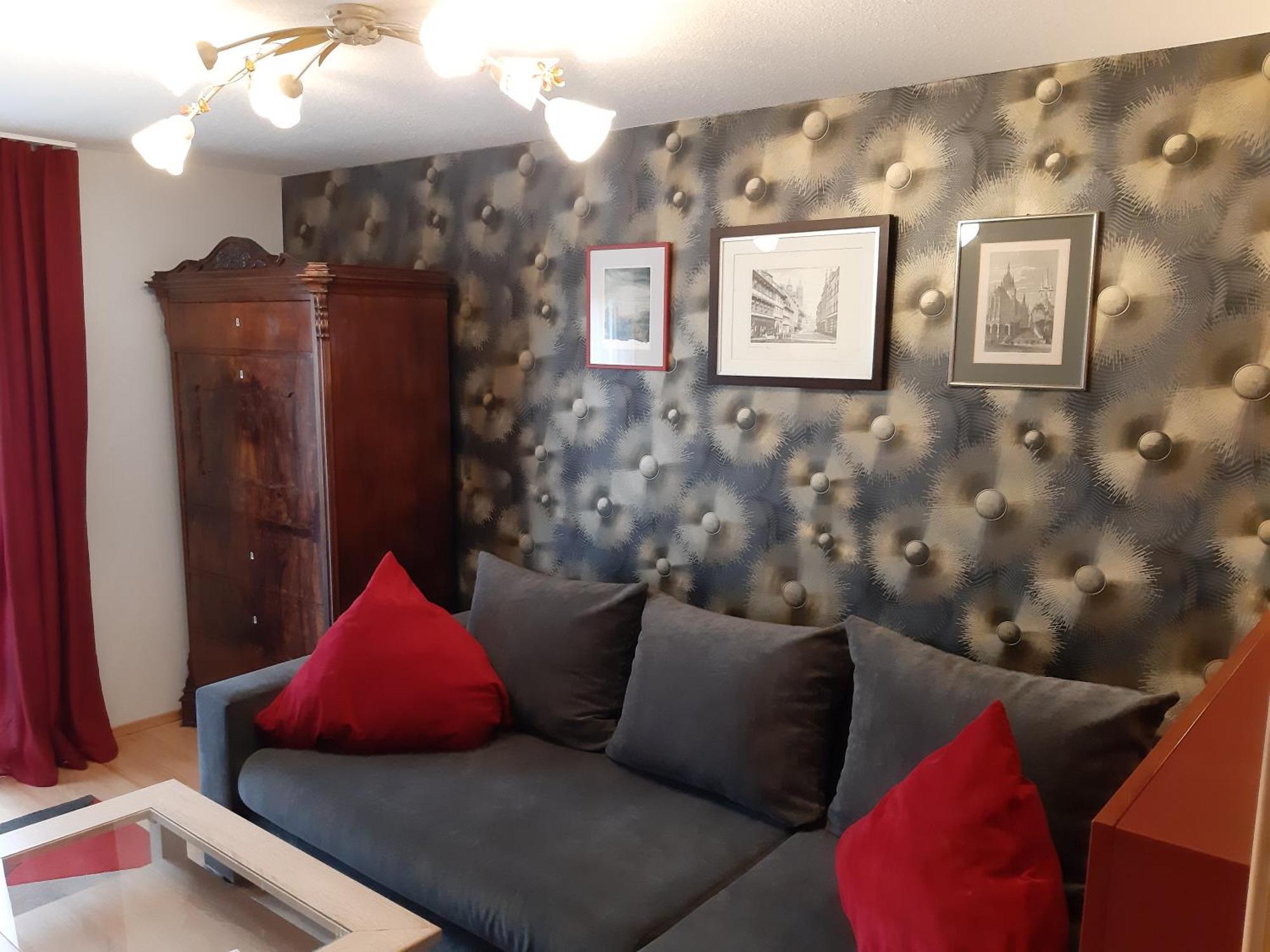Apartamento Zum Kleinen Riesen Érfurt Habitación foto
