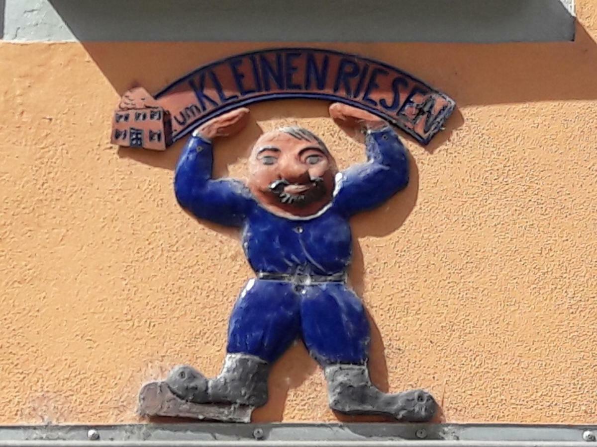Apartamento Zum Kleinen Riesen Érfurt Exterior foto